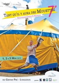 festival Tant qu'il y aura des mouettes, rencontres cirque et musique. Du 1er au 3 mai 2015 à Langueux. Cotes-dArmor. 